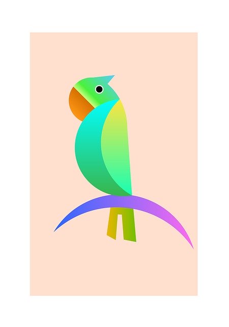 Free download Logo Parrot -  free illustration to be edited with GIMP free online image editor