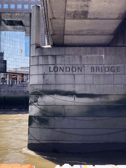 Free download London Bridge River -  free photo or picture to be edited with GIMP online image editor