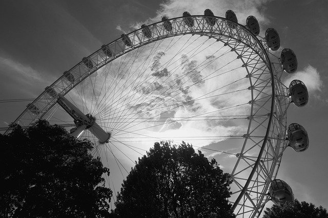 Free picture London Eye Landmark -  to be edited by GIMP free image editor by OffiDocs