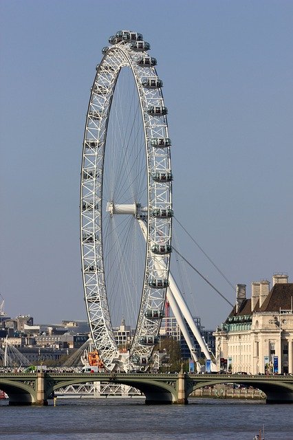 Free picture London Eye Wheel England -  to be edited by GIMP free image editor by OffiDocs