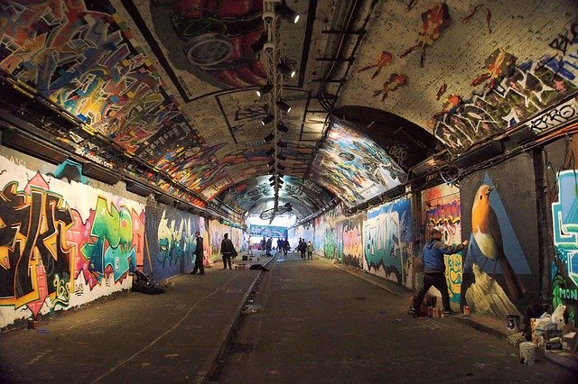 دانلود رایگان London Leake Street - عکس یا تصویر رایگان برای ویرایش با ویرایشگر تصویر آنلاین GIMP