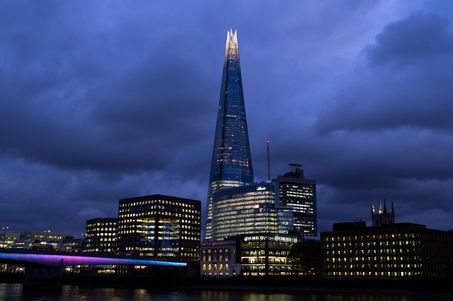 Free download London Shard Skyline -  free free photo or picture to be edited with GIMP online image editor