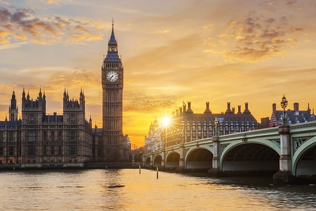 Free download london sunset big ben night free picture to be edited with GIMP free online image editor