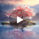 Lone Cherry Blossom Tree Animation Wallpaper  screen for extension Chrome web store in OffiDocs Chromium