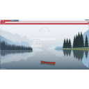 Lone Lake Reflections  screen for extension Chrome web store in OffiDocs Chromium