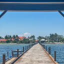 Long bridge by the beach  screen for extension Chrome web store in OffiDocs Chromium