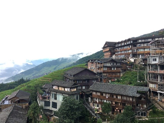 Descărcare gratuită Longsheng-China Terrace Paddy - fotografie sau imagine gratuită pentru a fi editată cu editorul de imagini online GIMP