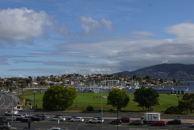 Unduh gratis Lookout Landmark Tasmania - foto atau gambar gratis untuk diedit dengan editor gambar online GIMP