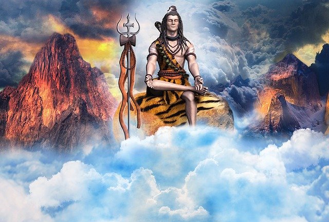 Free download Lord Shiva Hindu -  free illustration to be edited with GIMP free online image editor