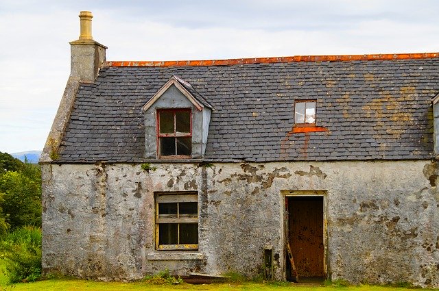 Unduh gratis Lost Place Scotland Abandoned - foto atau gambar gratis untuk diedit dengan editor gambar online GIMP