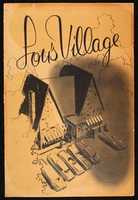 Free download Lous Village restaurant menus, 1950s free photo or picture to be edited with GIMP online image editor