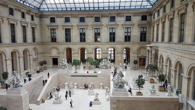 Free download Louvre Pyramid France -  free photo or picture to be edited with GIMP online image editor