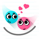 Love Balls Game Reunite Adorable Balls with Creative Solutions!  screen for extension Chrome web store in OffiDocs Chromium
