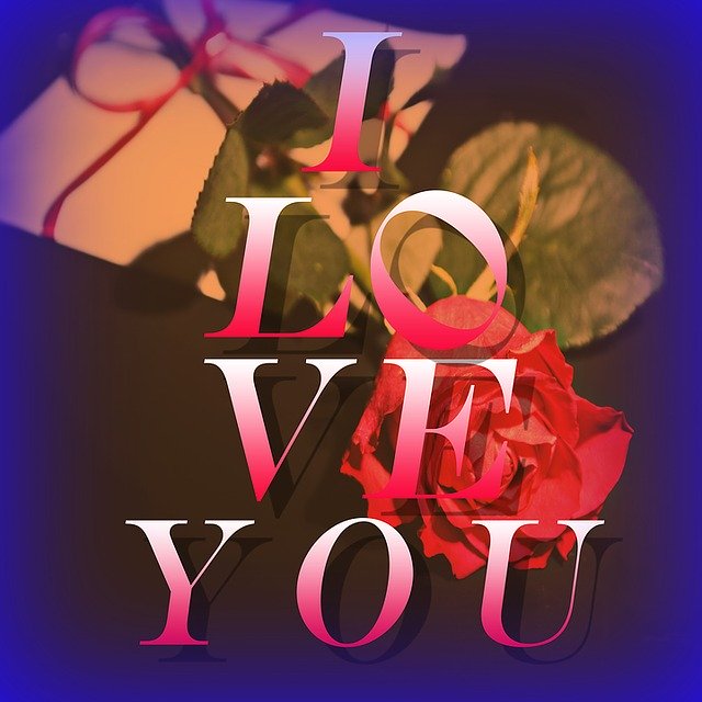 Free download Love Flower Letters -  free illustration to be edited with GIMP free online image editor