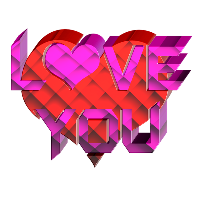 Kostenloser Download Love Heart You - kostenlose Illustration, die mit dem kostenlosen Online-Bildeditor GIMP bearbeitet werden kann