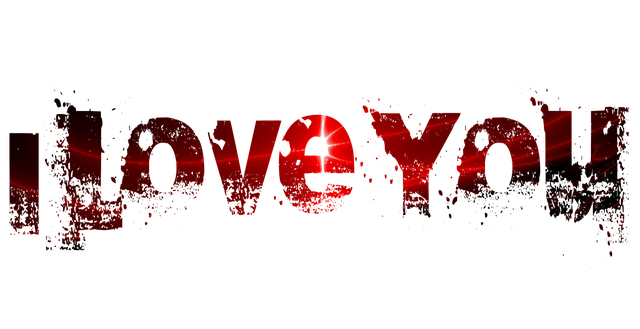 Free download Love Red Alfhabet -  free illustration to be edited with GIMP free online image editor