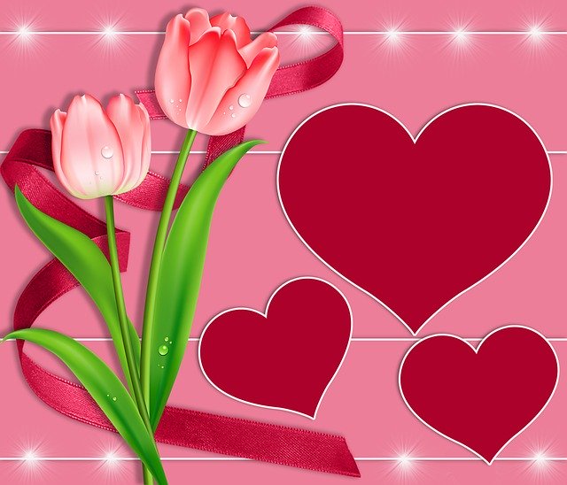 Free download Love Romantic Flower -  free illustration to be edited with GIMP free online image editor