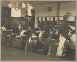 Free download Lowell Normal School, Lowell, MA. Geography class with students. free photo or picture to be edited with GIMP online image editor