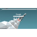 Low Poly Rocket  screen for extension Chrome web store in OffiDocs Chromium