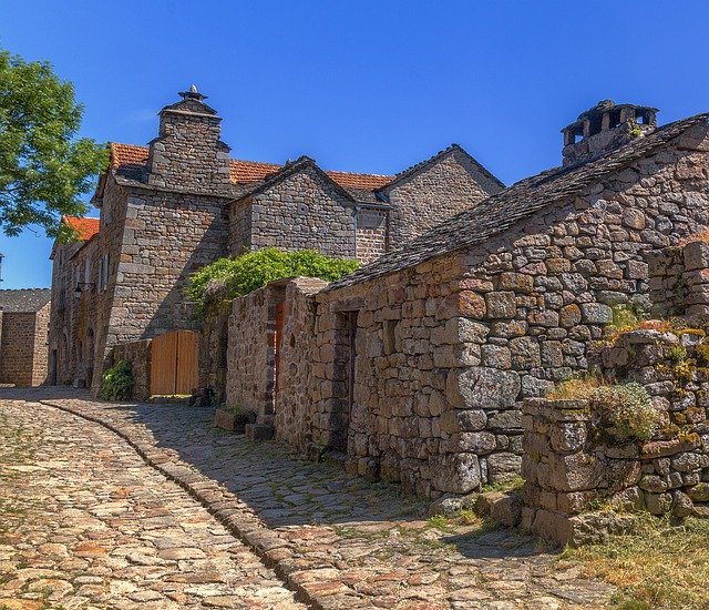 Free download Lozere Village Former -  free photo or picture to be edited with GIMP online image editor