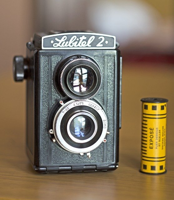 Free graphic lubitel 2 vintage camera to be edited by GIMP free image editor by OffiDocs