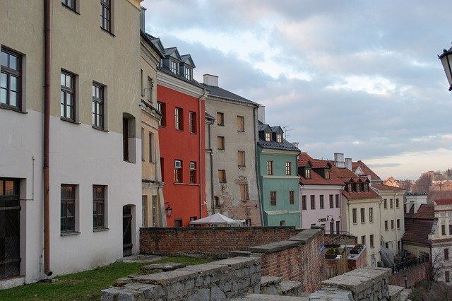 Free picture Lublin Houses Color Old -  to be edited by GIMP free image editor by OffiDocs