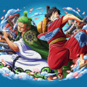 Luffy and Zoro Wallpaper  screen for extension Chrome web store in OffiDocs Chromium