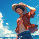 Luffy Beach Set Sail for an Epic Adventure!  screen for extension Chrome web store in OffiDocs Chromium
