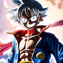 Luffy in Front of Moon Live Wallpaper  screen for extension Chrome web store in OffiDocs Chromium