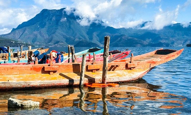 Free download Lugu Lake -  free photo or picture to be edited with GIMP online image editor