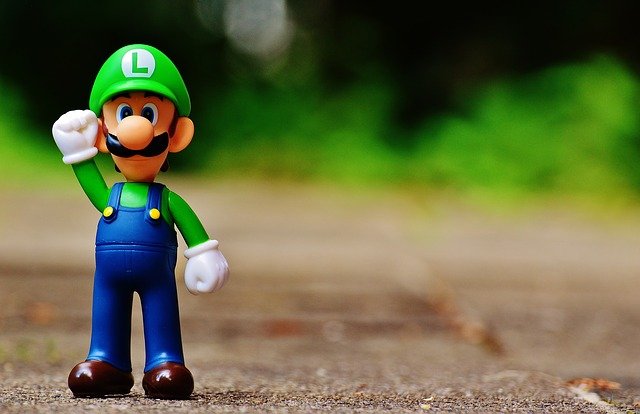Free download luigi figure game nintendo super free picture to be edited with GIMP free online image editor