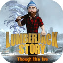Lumberjack Story Game Transform the Forest into Your Timber Kingdom!  screen for extension Chrome web store in OffiDocs Chromium