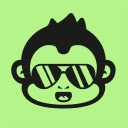Lunatic Monkey!  screen for extension Chrome web store in OffiDocs Chromium