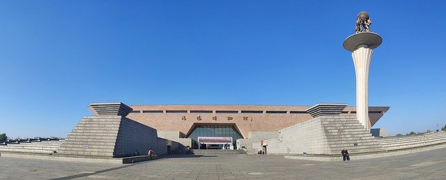 Unduh gratis Museum Luoyang China - foto atau gambar gratis untuk diedit dengan editor gambar online GIMP