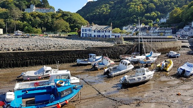 Free download Lynmouth Boats Devon -  free photo or picture to be edited with GIMP online image editor