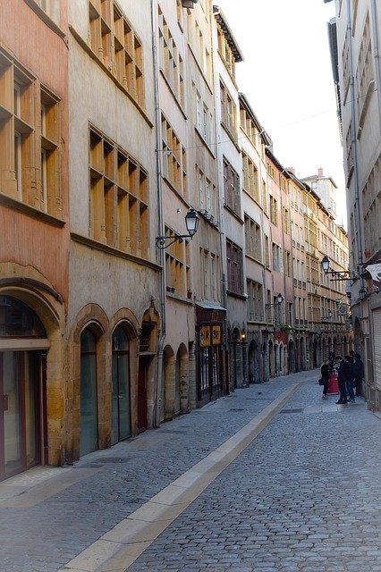 Gratis download Lyon Old City Centre - gratis foto of afbeelding om te bewerken met GIMP online afbeeldingseditor