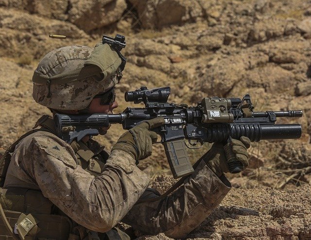 Free download m4a1 carbine soldier us army free picture to be edited with GIMP free online image editor