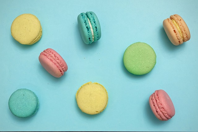Free download macarons desserts food pastry free picture to be edited with GIMP free online image editor