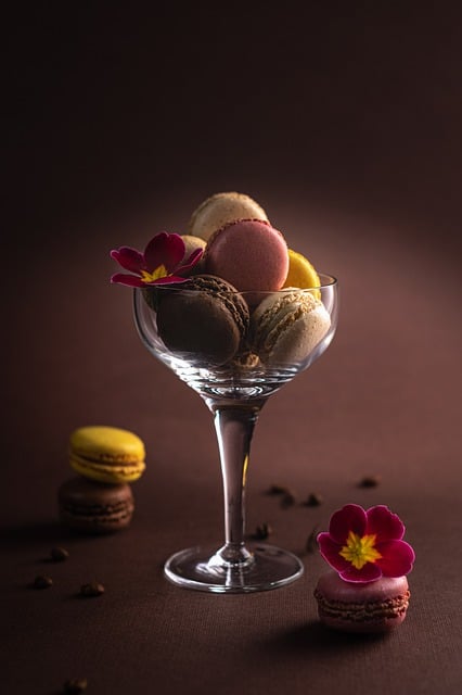 Free download macaroons sweet dessert flowers free picture to be edited with GIMP free online image editor