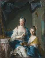 Free download Madame Marsollier and Her Daughter free photo or picture to be edited with GIMP online image editor