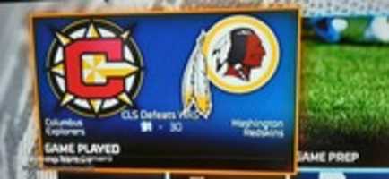 Free download Madden NFL 16 Columbus Explorers VS Washington Redskins Teams Screenshot free photo or picture to be edited with GIMP online image editor