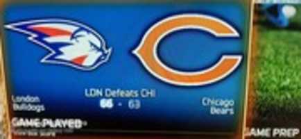Free download Madden NFL 16 London Bulldogs VS Chicago Bears Teams Screenshot free photo or picture to be edited with GIMP online image editor