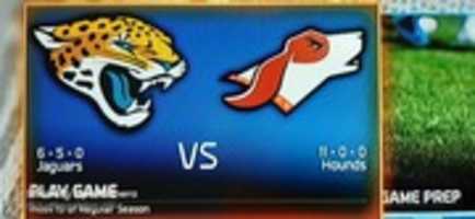 Безкоштовно завантажити Madden NFL 16 Memphis Hounds VS Jacksonville Jaguars Teams. Скріншот, безкоштовне фото або зображення для редагування за допомогою онлайн-редактора зображень GIMP