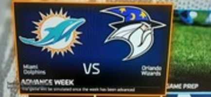 Free download Madden NFL 16 Miami Dolphins VS Orlando Wizards Teams Screenshot free photo or picture to be edited with GIMP online image editor