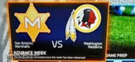 Free download Madden NFL 16 San Antonio Marshalls VS Washington Redskins Teams Screenshots free photo or picture to be edited with GIMP online image editor