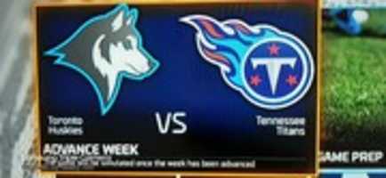 Free download Madden NFL 16 Toronto Huskies VS Tennessee Titans Teams Screenshot free photo or picture to be edited with GIMP online image editor