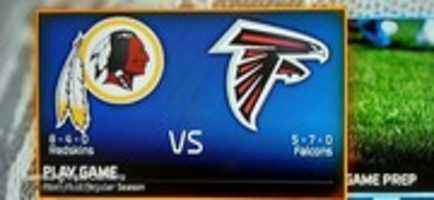 Free download Madden NFL 16 Washington redskins VS Atlanta Falcons Teams Screenshot free photo or picture to be edited with GIMP online image editor