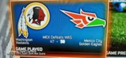 Free download Madden NFL 16 Washington Redskins VS Mexico City Golden Eagles Teams Screenshot free photo or picture to be edited with GIMP online image editor