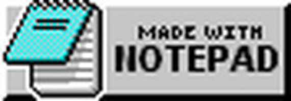 Free download Made with Notepad - PNG and GIF free photo or picture to be edited with GIMP online image editor