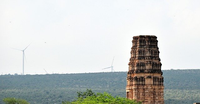 Download gratuito Madhavaraya Temple Tower Gandikota - foto o immagine gratuita da modificare con l'editor di immagini online di GIMP